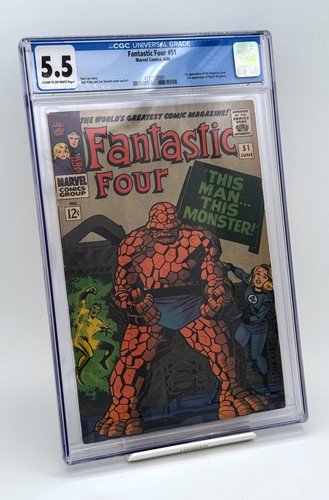 Fantastici quattro cgc 5 - quattro, 5.5