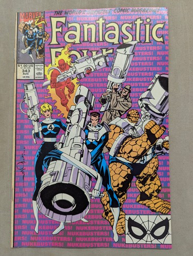 Fantastic four 343 marvel - four,