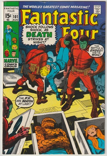 Fantastic four 101 marvel - four,