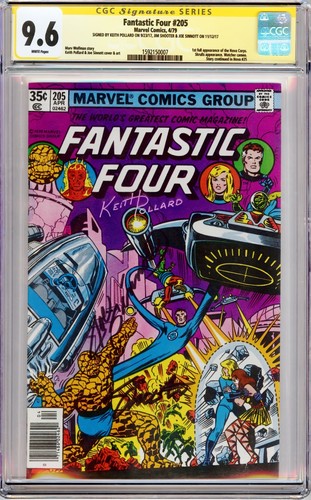 Fantastic four 205 1st nova - #205,