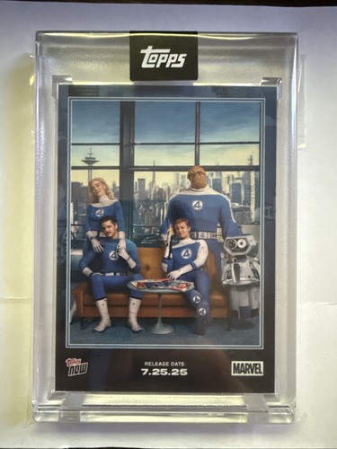 Topps now fantastic four - topps,