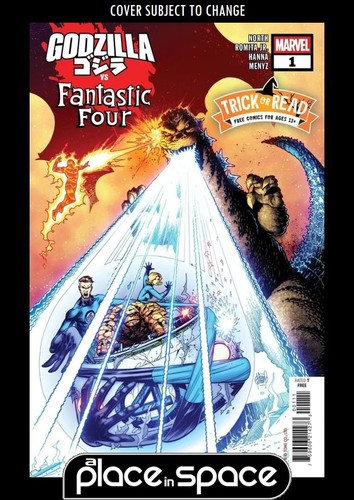 Godzilla fantastic four - fantastic, #1