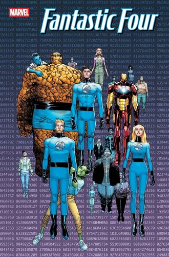 Fantastic four cover - four, #