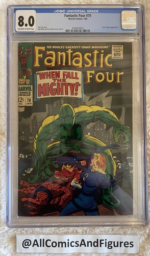 Fantastic four cgc 8 - four,
