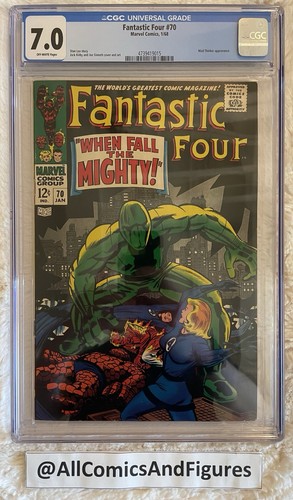 Fantastic four cgc 0 ow - four,