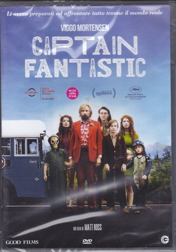 Dvd captain fantastic - dvd,