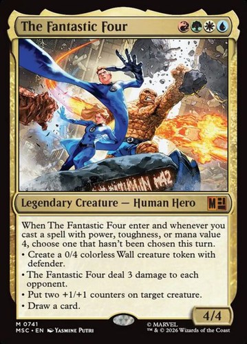 The fantastic four - four, (741)