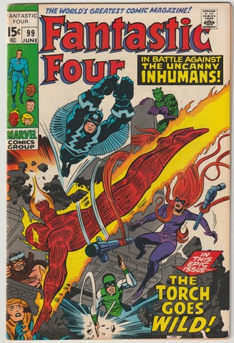 Fantastic four marvel - four, #99