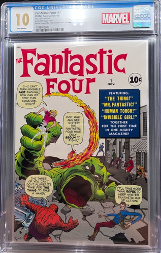 Fantastic four 1 - (cgc, #1
